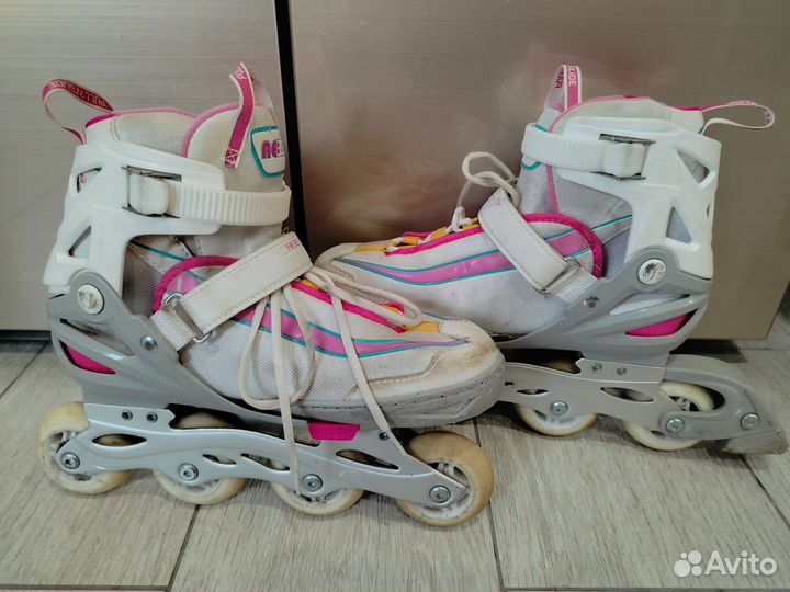Роликовые коньки детские раздвижные