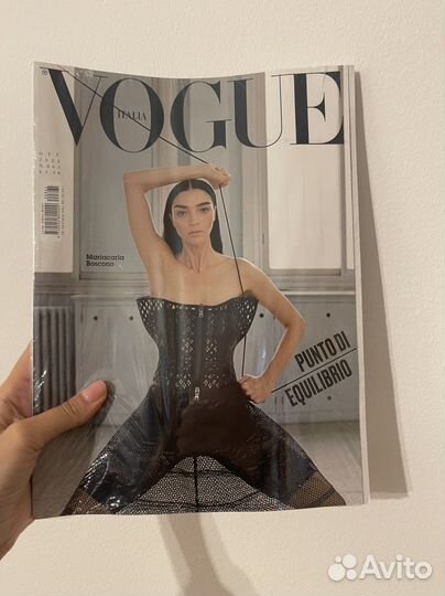 Vogue журнал на итальянском
