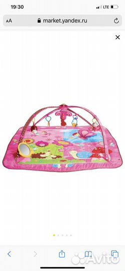 Развивающий коврик Tiny Love состояние отличное