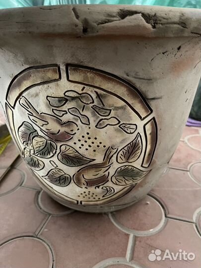 Кашпо горшок для цветов большой