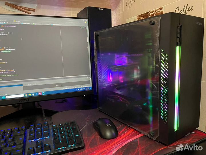 Игровой компьютер RX580/ 12 ядер/ 16GB/ 512GB M2