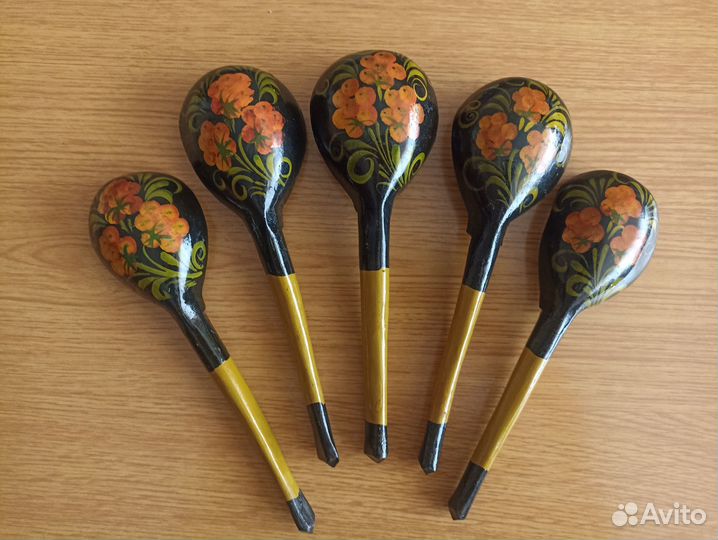 Деревянные ложки СССР новые