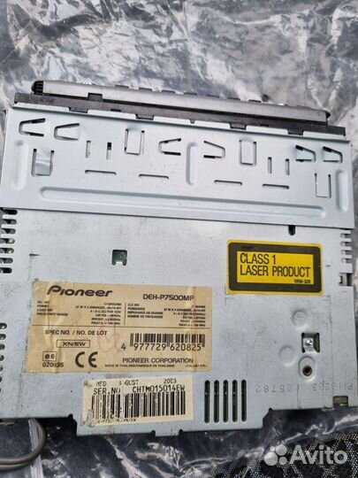 Магнитола pioneer