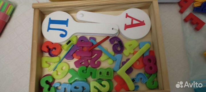 Магнитная азбука/счётный материал