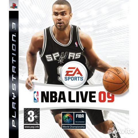 NBA Live 09 (PS3) б\у