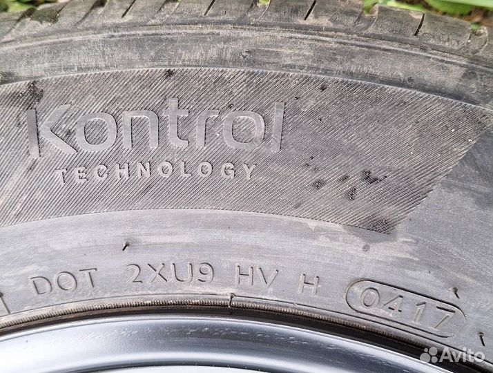 Диск R16 6 1/2 ET41 5*112 с покрышкой 215/60 R16