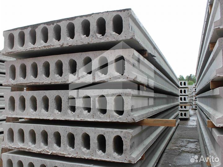 Плиты перекрытия пустотные пб 56-6-8 жби на заказ