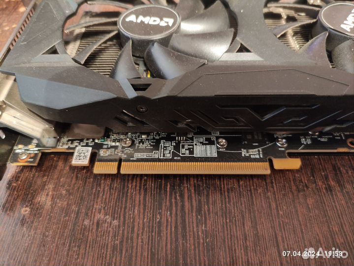 Видеокарта rx580 8gb