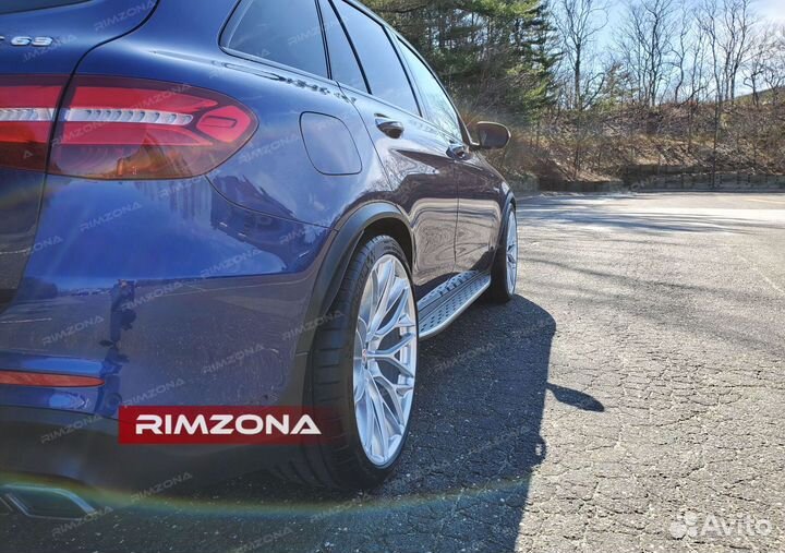 Кованые диски R22 на Mercedes GLC 220