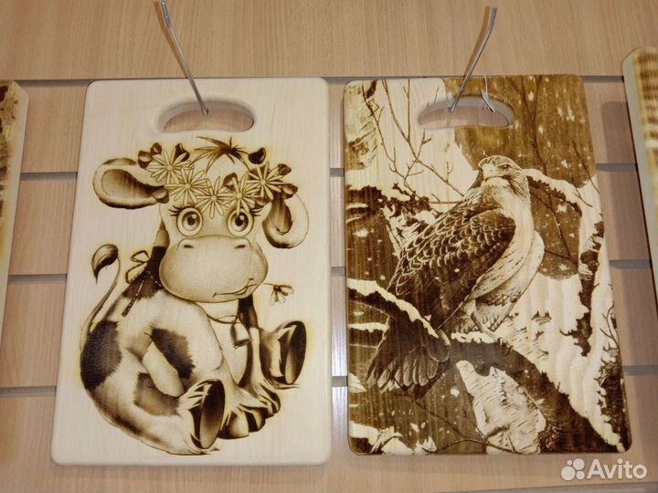 Доска разделочная из кедра