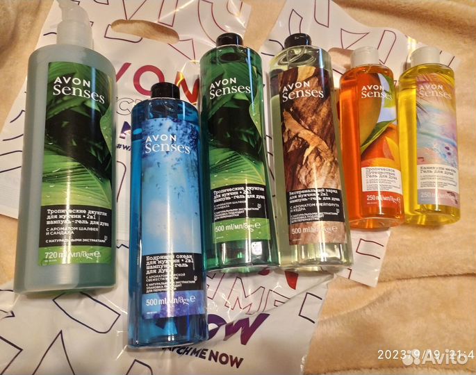 Гель для душа Avon мужской