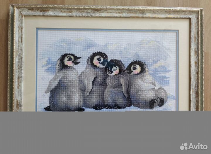 Картина вышитая крестом