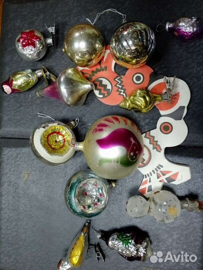 Елочные игрушки СССР