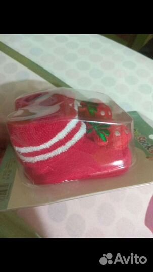 Пинетки-носочки с игрушкой на 1-12мес