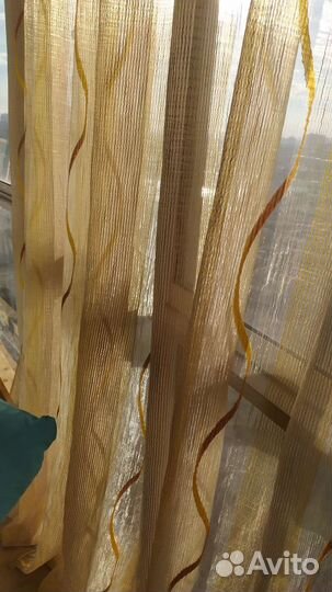 Шторы тюль 5,6 м Отличное состояние