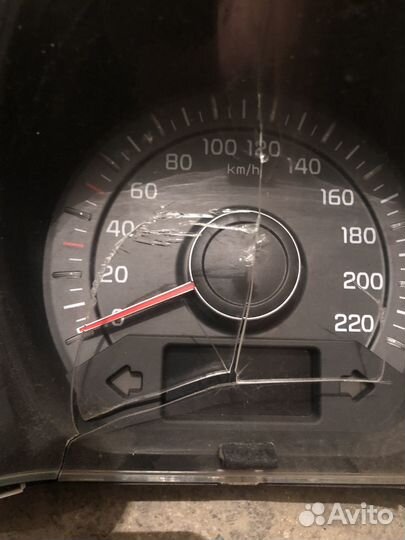 Спидометр kia рио