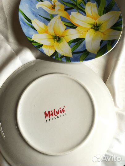 Тарелки для подарка 21 см.в подарочной упаковке