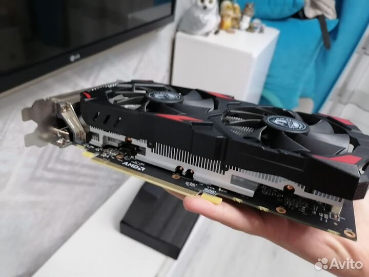 Видеокарта rx580 8gb