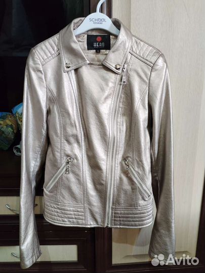 Куртка кожаная женская