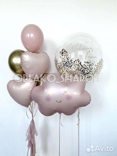 Воздушные шары на выписку