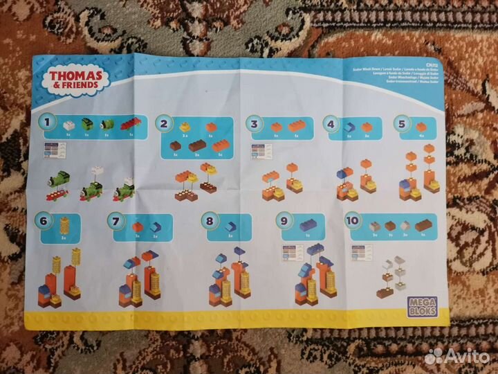 Конструктор Mega Bloks Tomas and Frinds CNJ 12