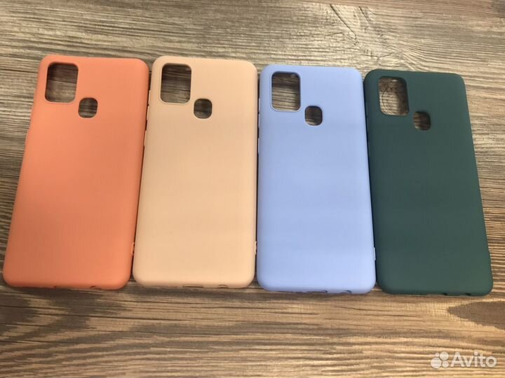 Чехлы силиконовые samsung A21s