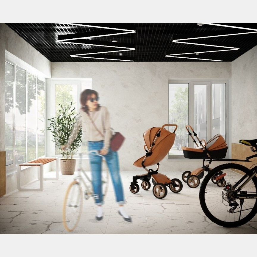 3-к. квартира, 90 м², 4/8 эт.