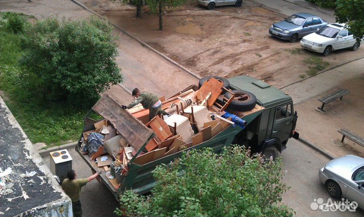 Вывоз мусора грузчики