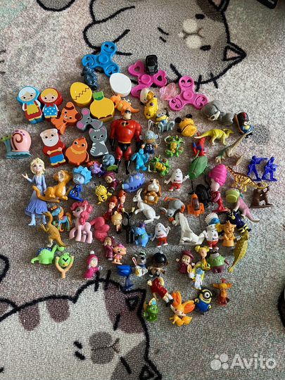 Маленькие игрушки пакетом