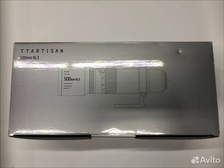 Объектив TTartisan 500 мм F6.3 Full Frame для Cano
