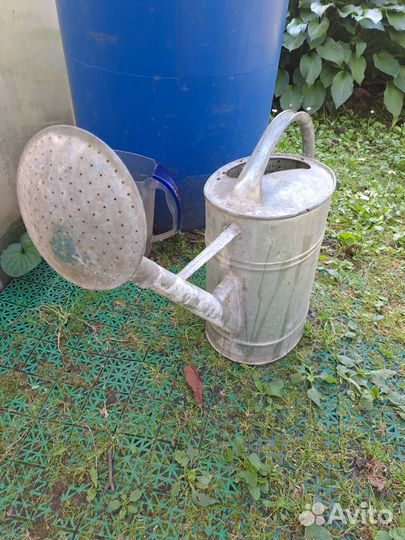 Лейка садовая оцинкованная