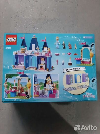 Новый lego Disney Princess Лего Золушка 43178