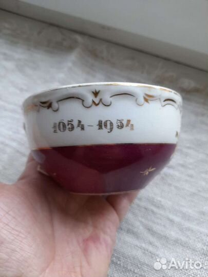 Редкая чашка Дулево 54 г в реставрацию
