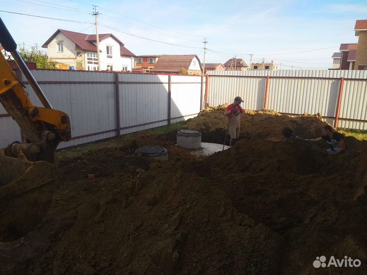 Септик, выгребная яма под ключ