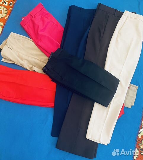 Брюки офисные,Zara,Mango 44р, дев