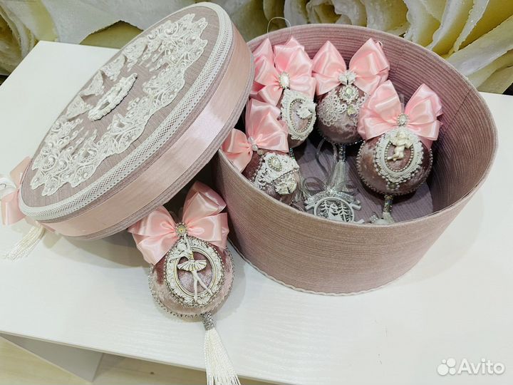 Елочные игрушки ручной работы