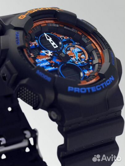 Мужские наручные часы Casio G-Shock GA-140CT-1A