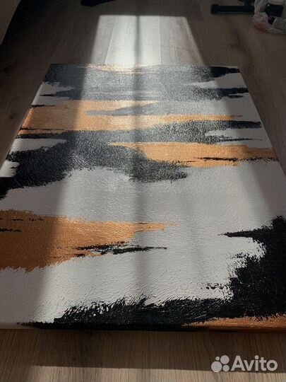 Современное абстрактное произведение искусства