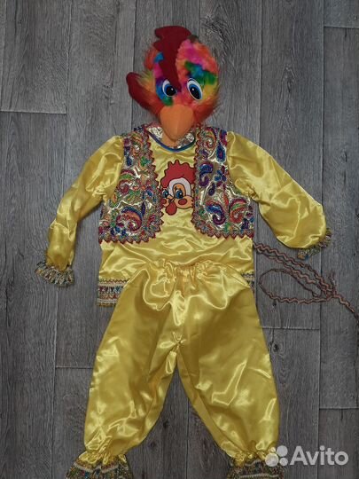 Костюм петушка, Карнавальный костюм