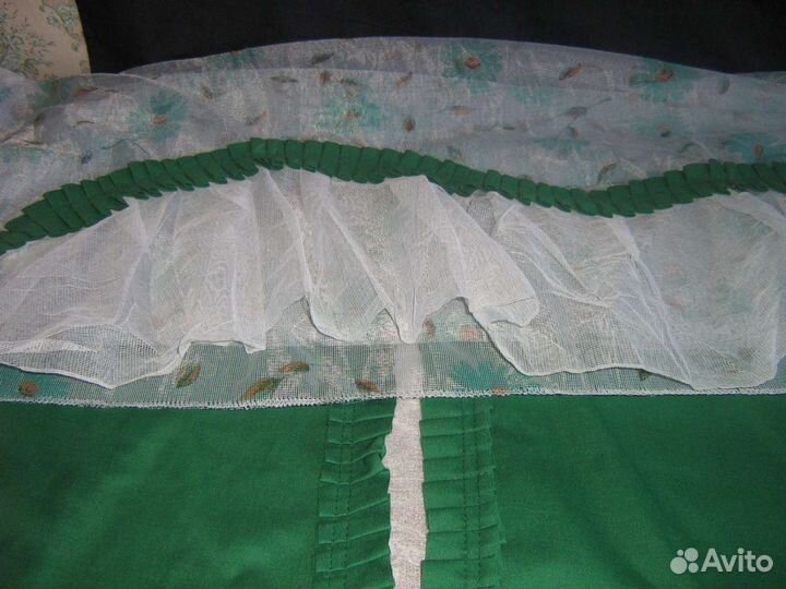 Комплект штор для кухни, новые