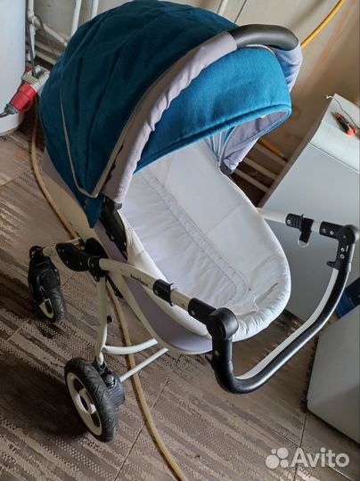 Коляска 2 в 1 индиго