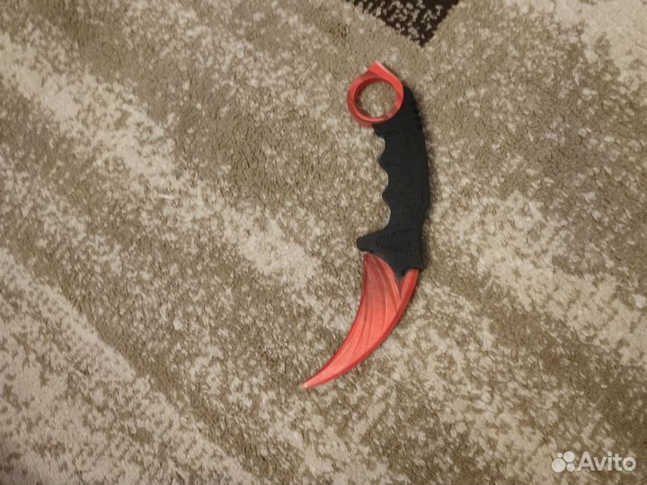 Деревянный нож керамбит