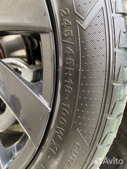 Колеса на Toyota Camry R-18 245/45 летние