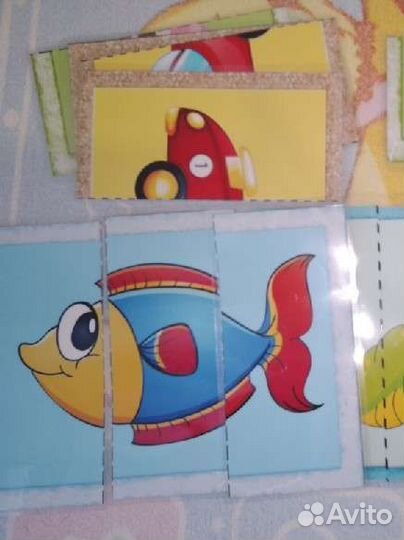 Игры на липучках, пособия