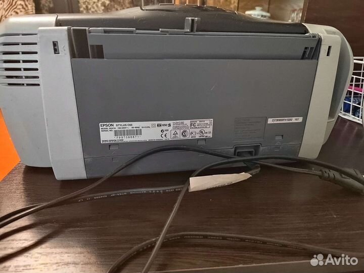 Цветной струйный принтер Epson stylus c 65