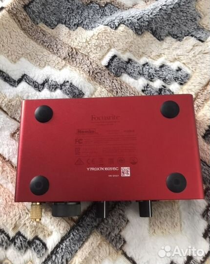 Звуковая карта focusrite scarlett solo 3rd gen
