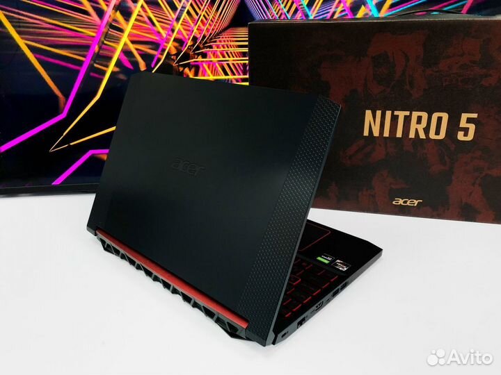 Ноутбук Acer Nitro Ryzen 5,7 Geforce RTX 1050-1650