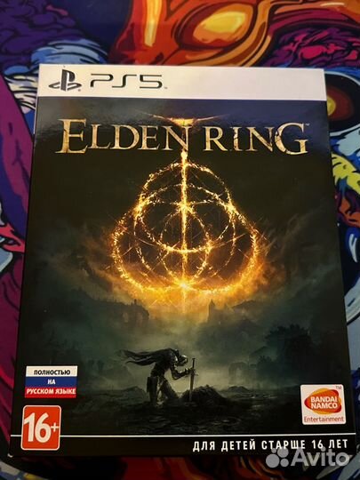 Игра ps5 (elden ring примерное издания)