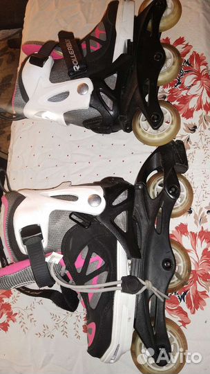 Ролики rollerblade adjustable 28-30 размер