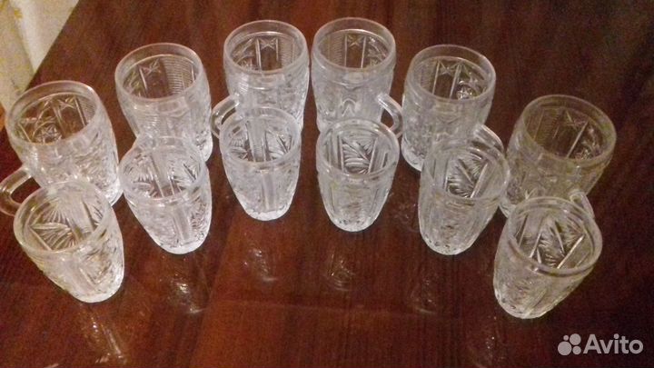 Хрустальные рюмки,бокалы
